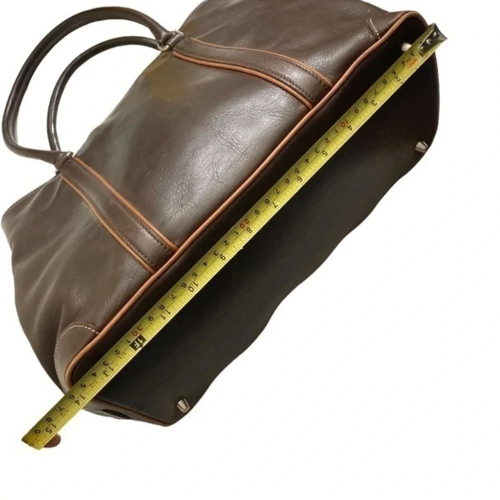 Coach vintage y2k Hamptons 7585 brown leather tote bag